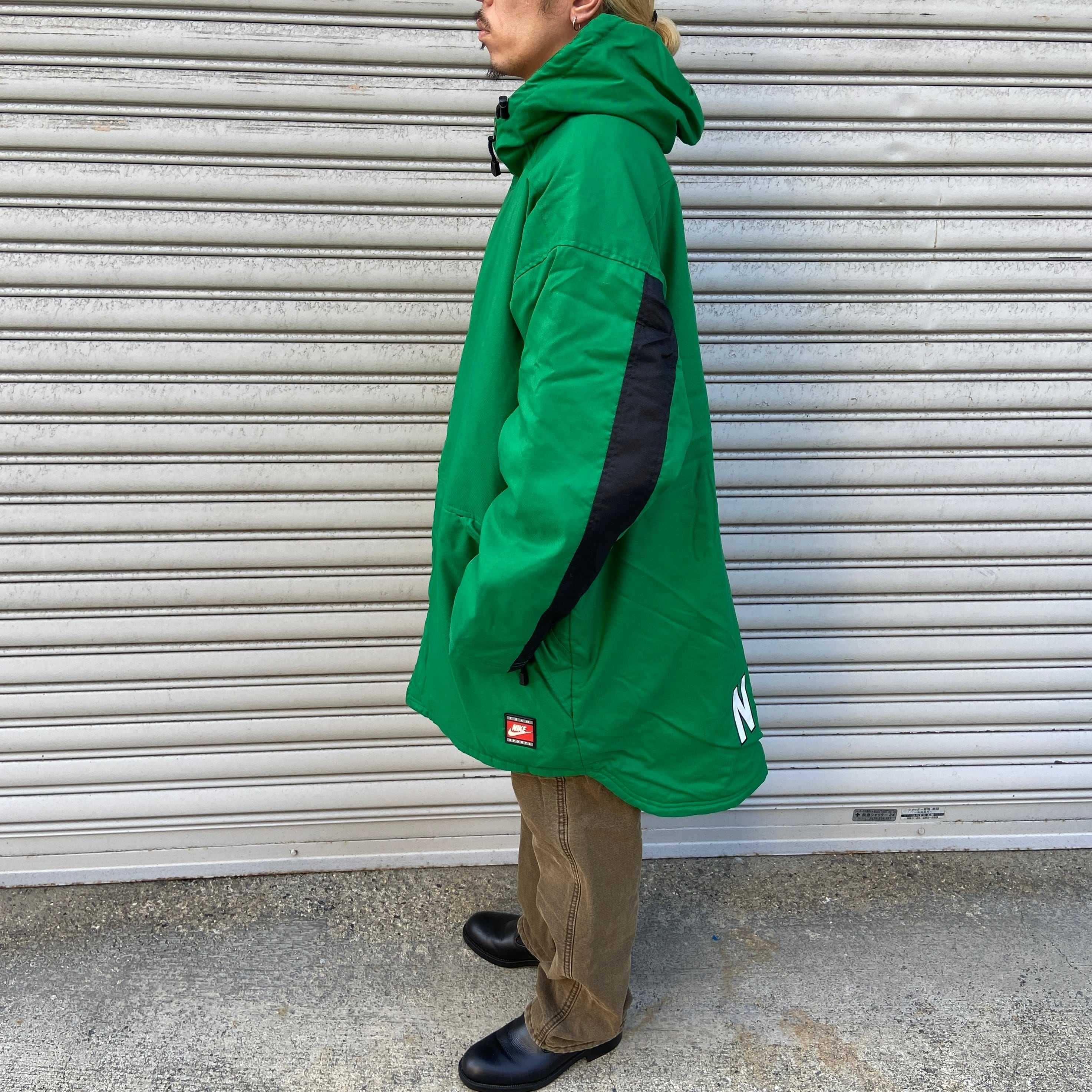90s NIKE 銀タグ ベンチコート ナイロンジャケット ゴツナイキ 90s NIKE 銀タグ ベンチコート ナイロンジャケット ゴツナイキ