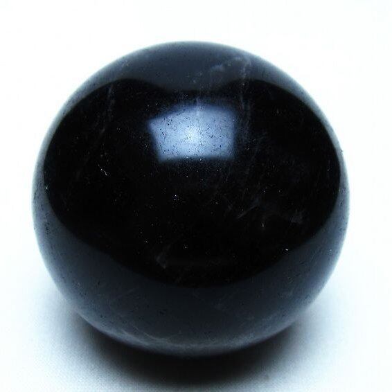 モリオン 黒水晶 丸玉 58mm 一点物 151-9538
