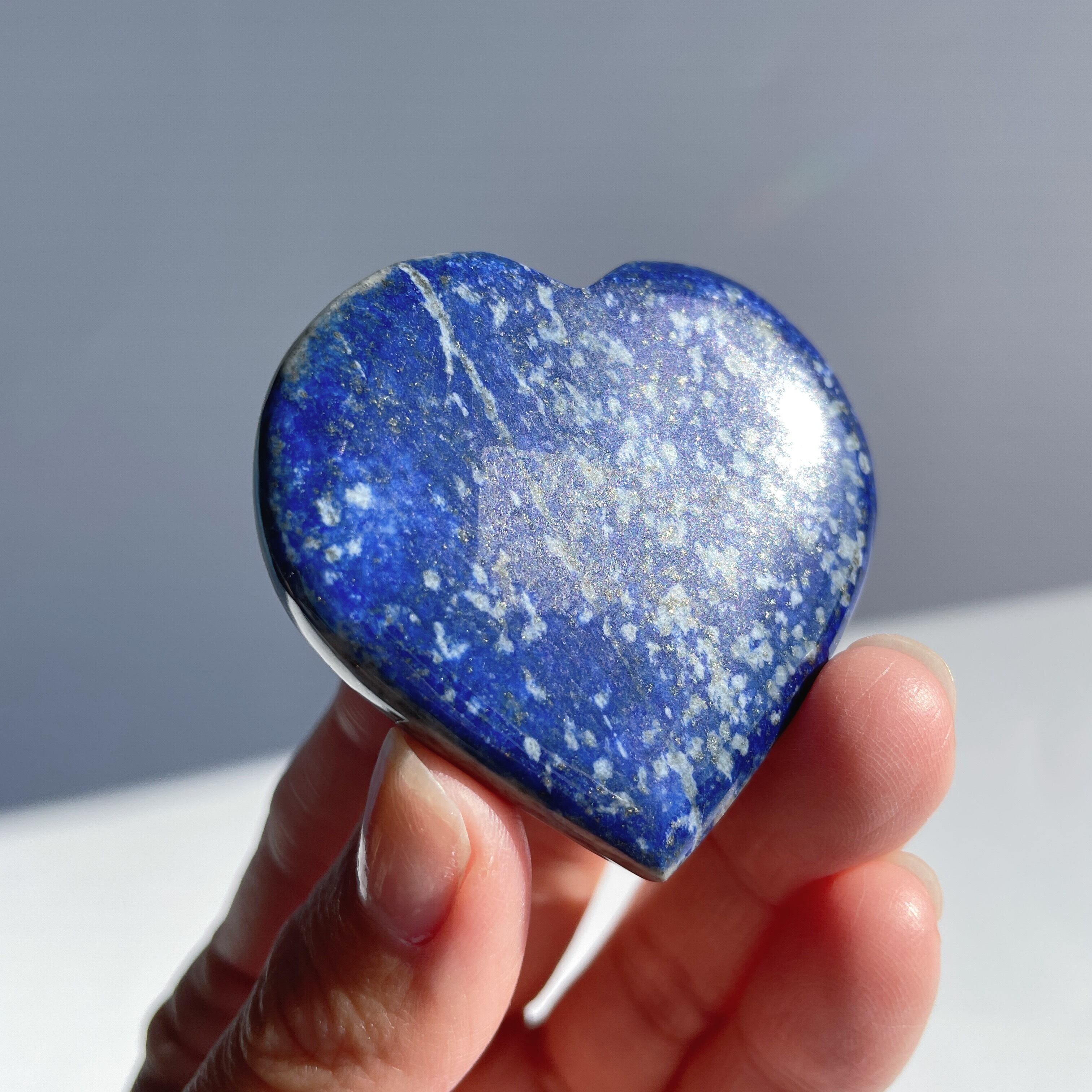 ラピスラズリ ハート型31♡Lapis Lazuli ♡天然石・パワーストーン