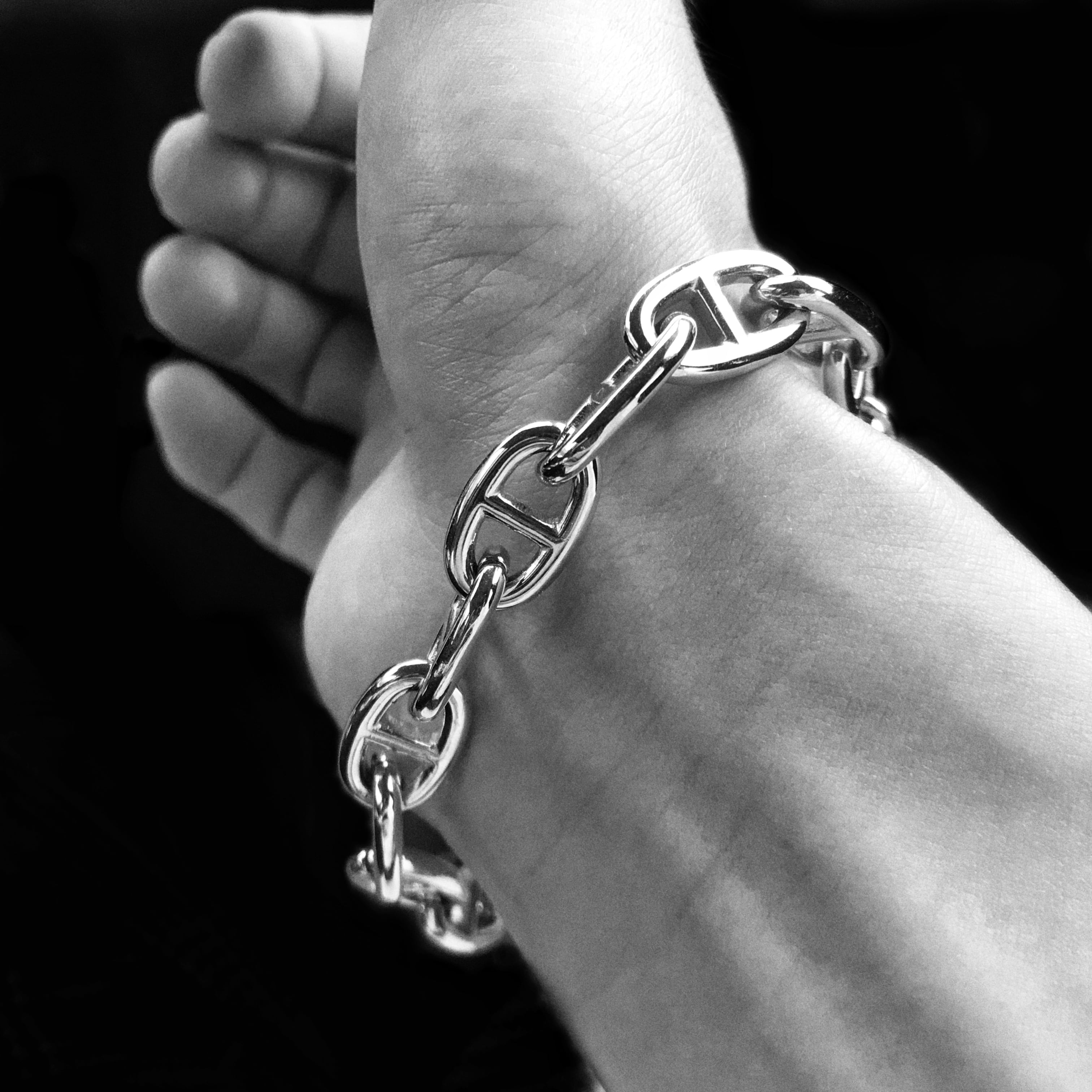 316L Mariner chain mantel bracelet 【 silver 】 | ✯Lucliss Jewelry✯