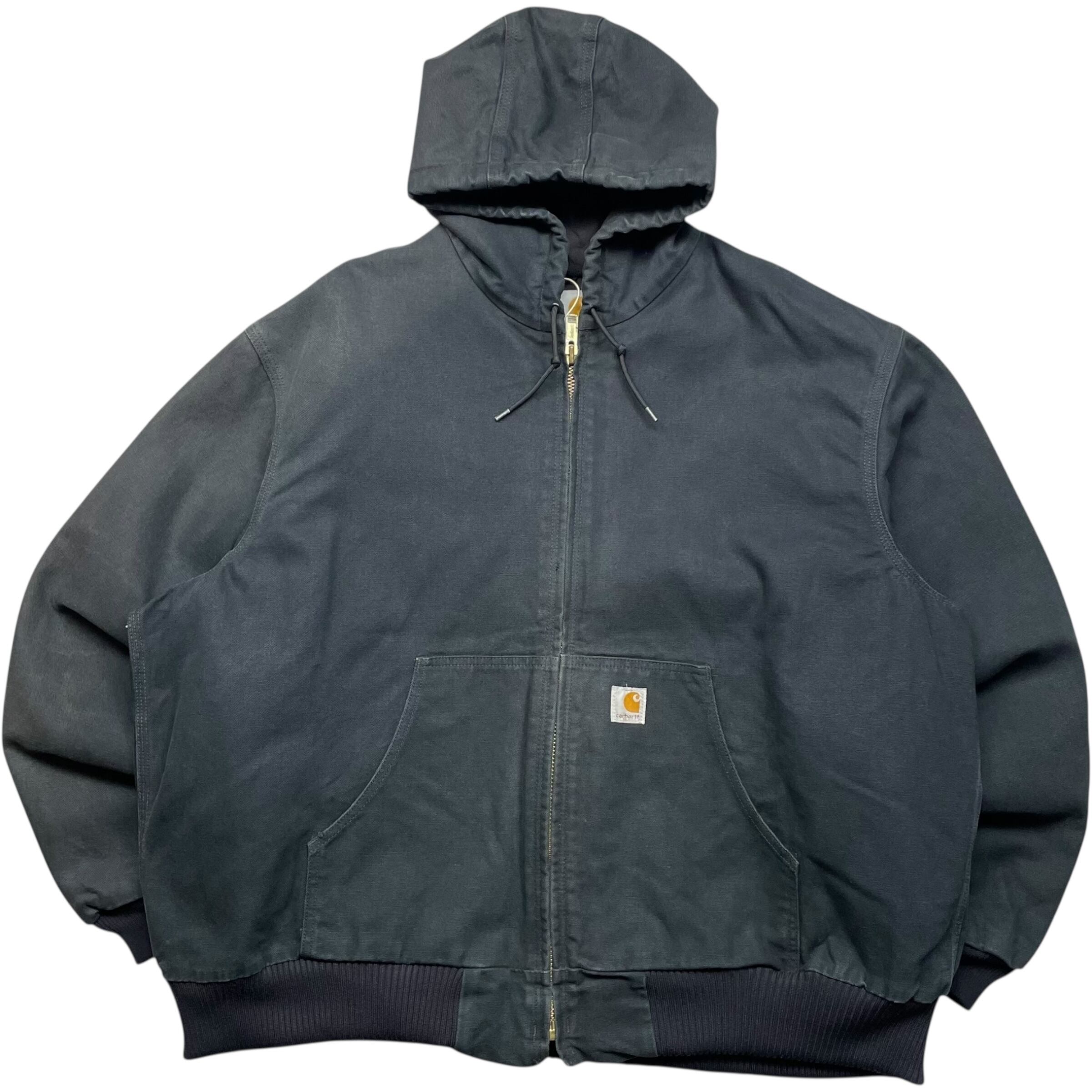 《XXL》Carhartt カーハート アクティブジャケット ブラック ワンポイントロゴ no.9497