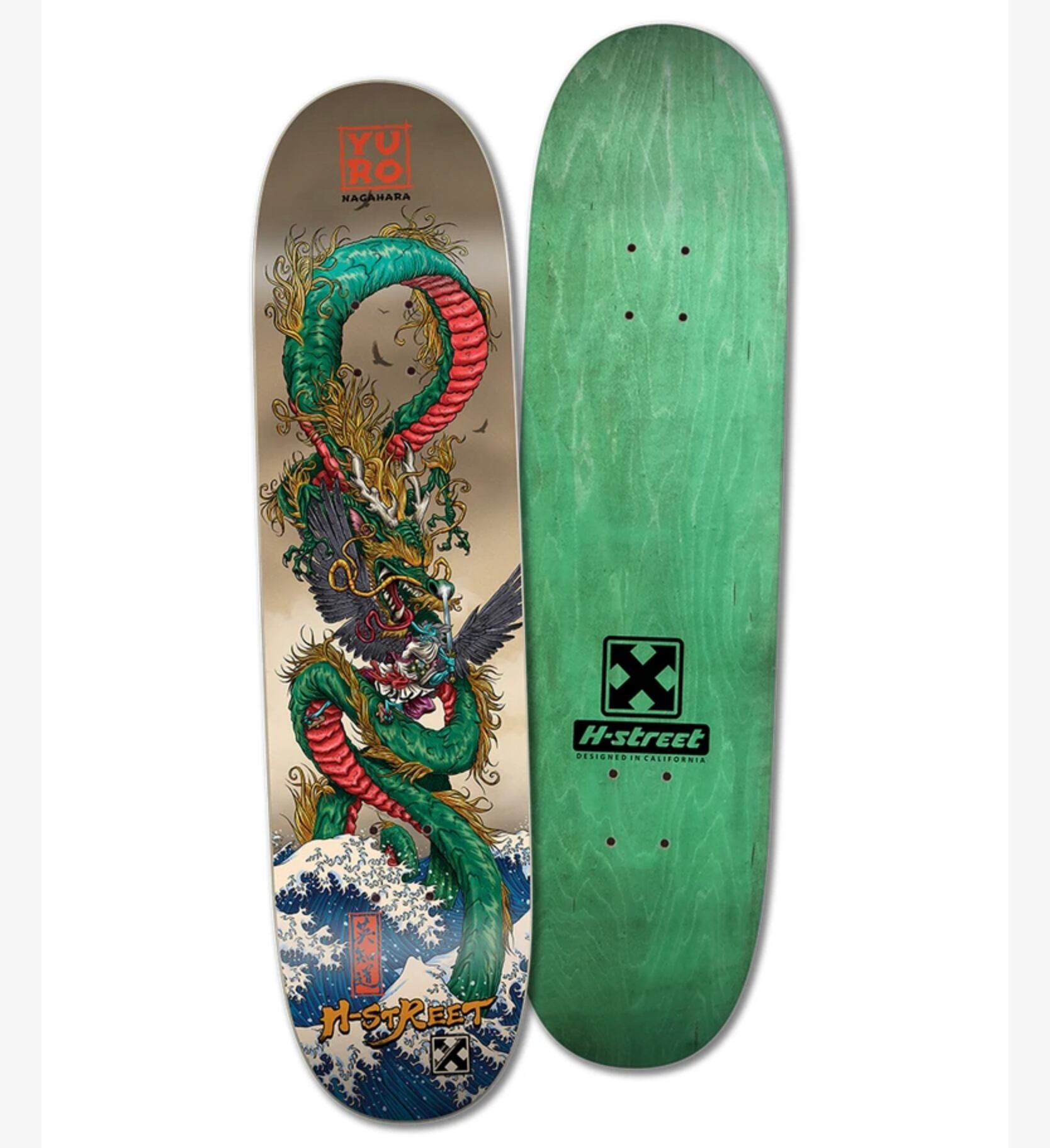 H-STREET SKATEBOARDING スケートデッキ skate deck 【YURO