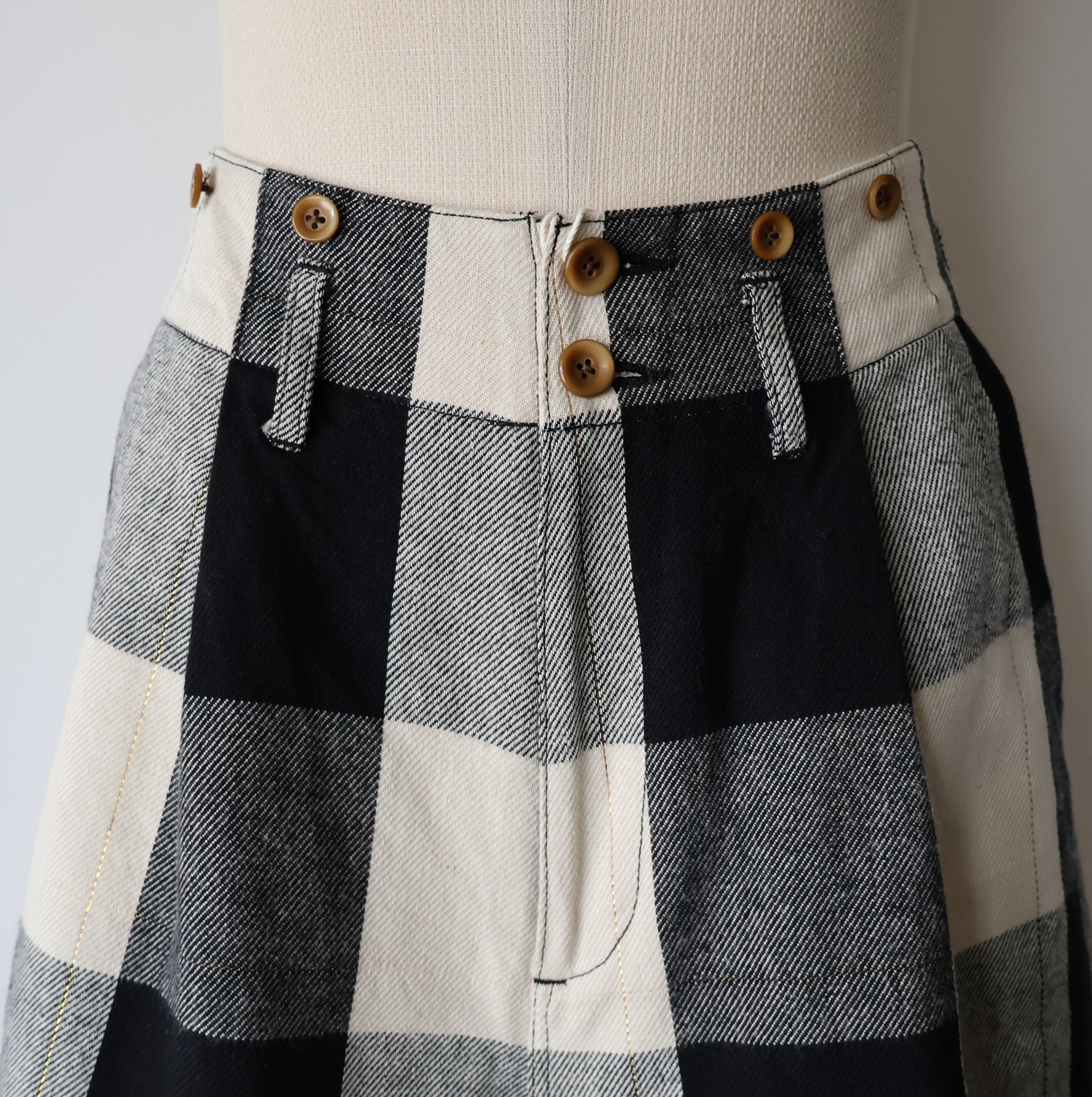 Gurank “ Checkered shorts ( Black/White ) | H.inch/アッシュインチ