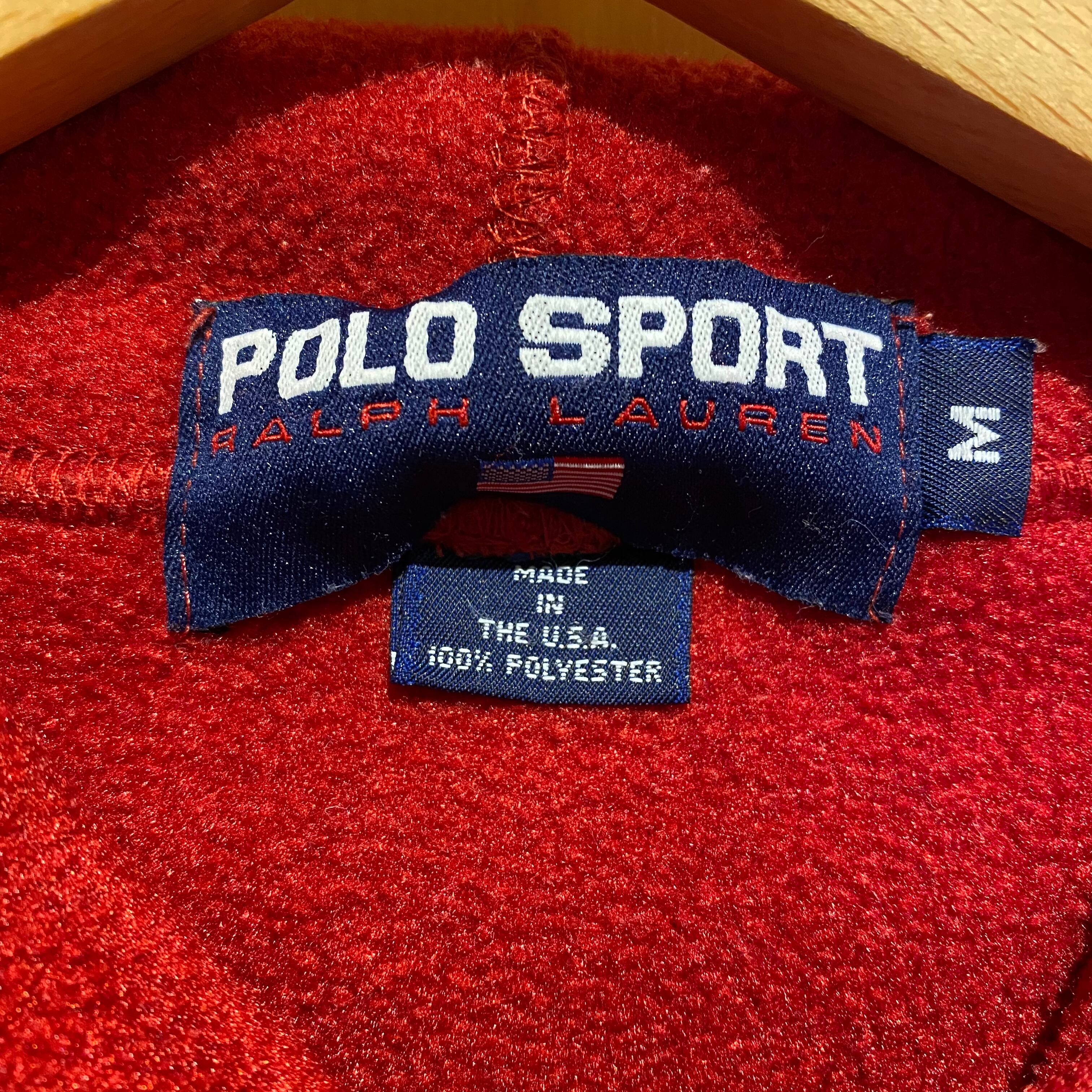 POLO SPORTS ポロスポーツ  プルオーバー　フリースパーカー