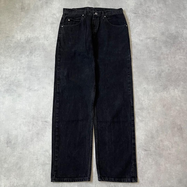 Wrangler ラングラー W33 ブラックデニム ボトム 黒 16360