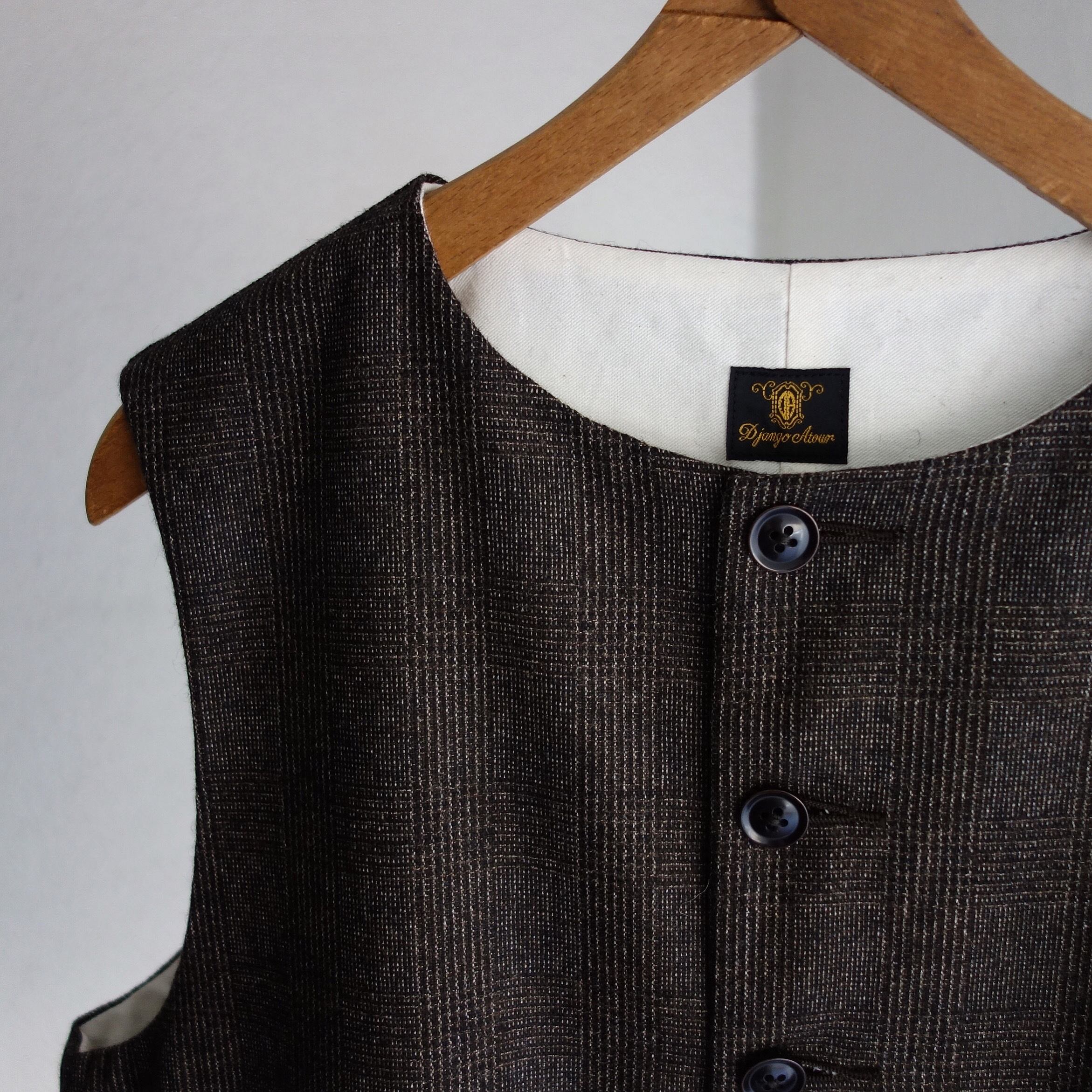 ジャンゴアトゥール classic artisanal tweed jkt L ジャンゴ