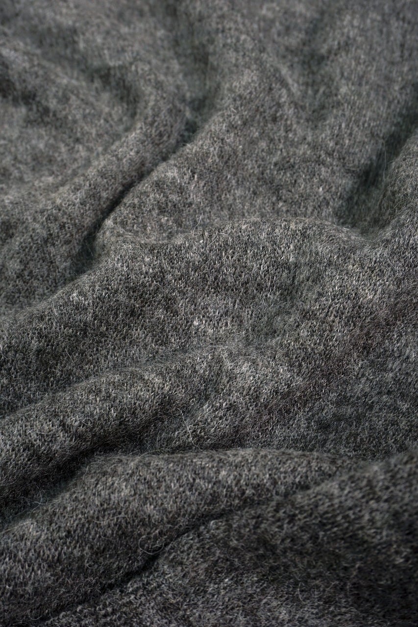 Alpaca Wool Smooth Knitted Polo