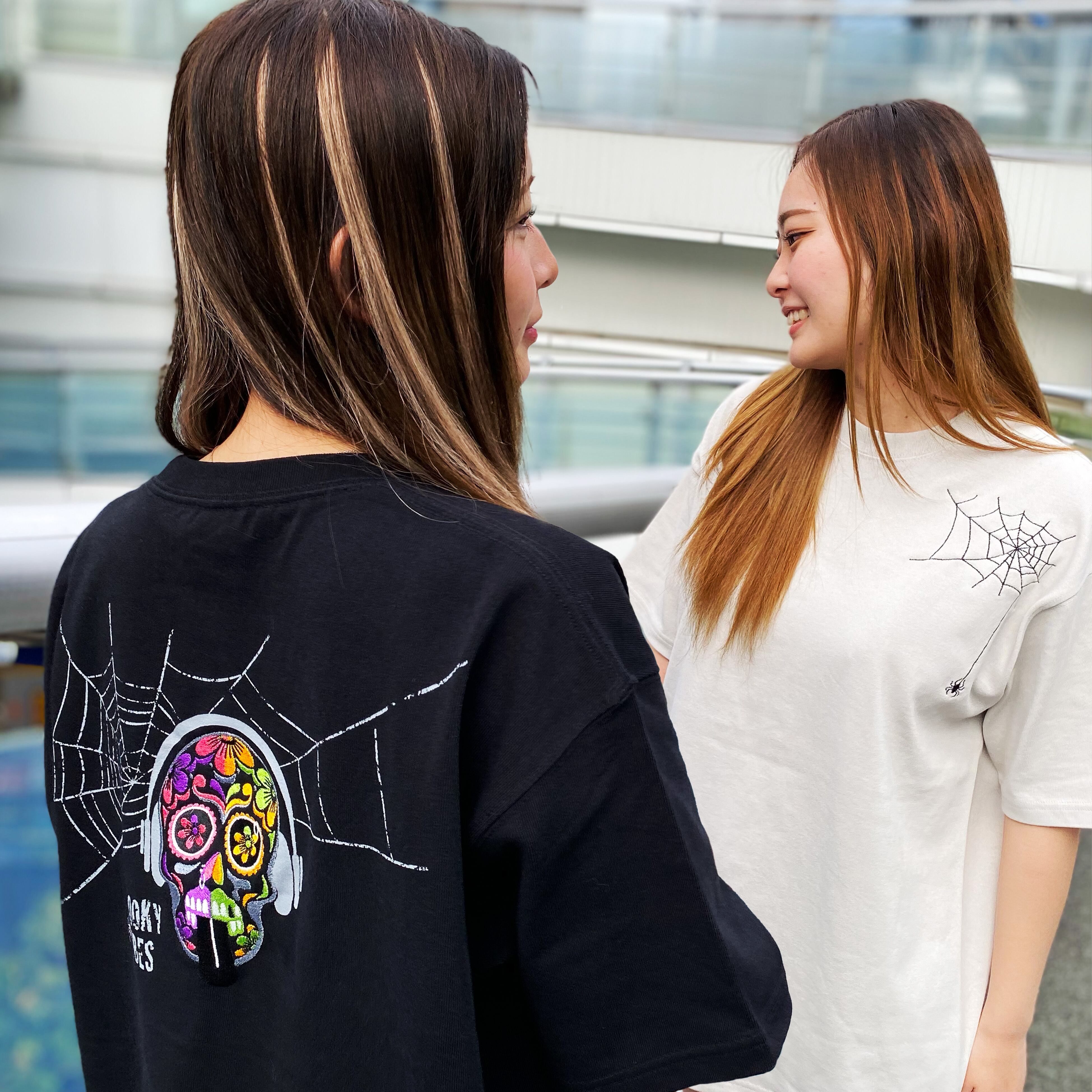 ロコ様 鬼がらし ロゴプリント コットンTシャツ | ヤマガタニューレトロ