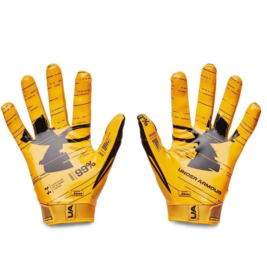 【S】UA F8 GLOVE 2022モデル アメフト グローブ UA F8 ホワイト2022モデル アメフト グローブ Sサイズ【新品