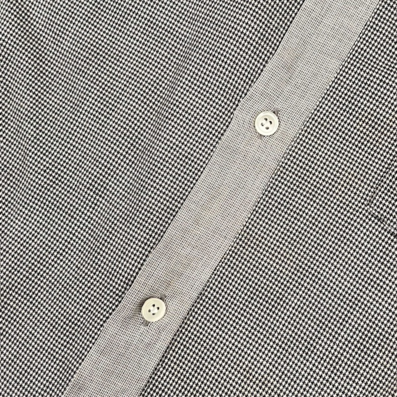 80s JUN MEN ジュンメン 千鳥柄 長袖シャツ M/メンズ ビンテージ