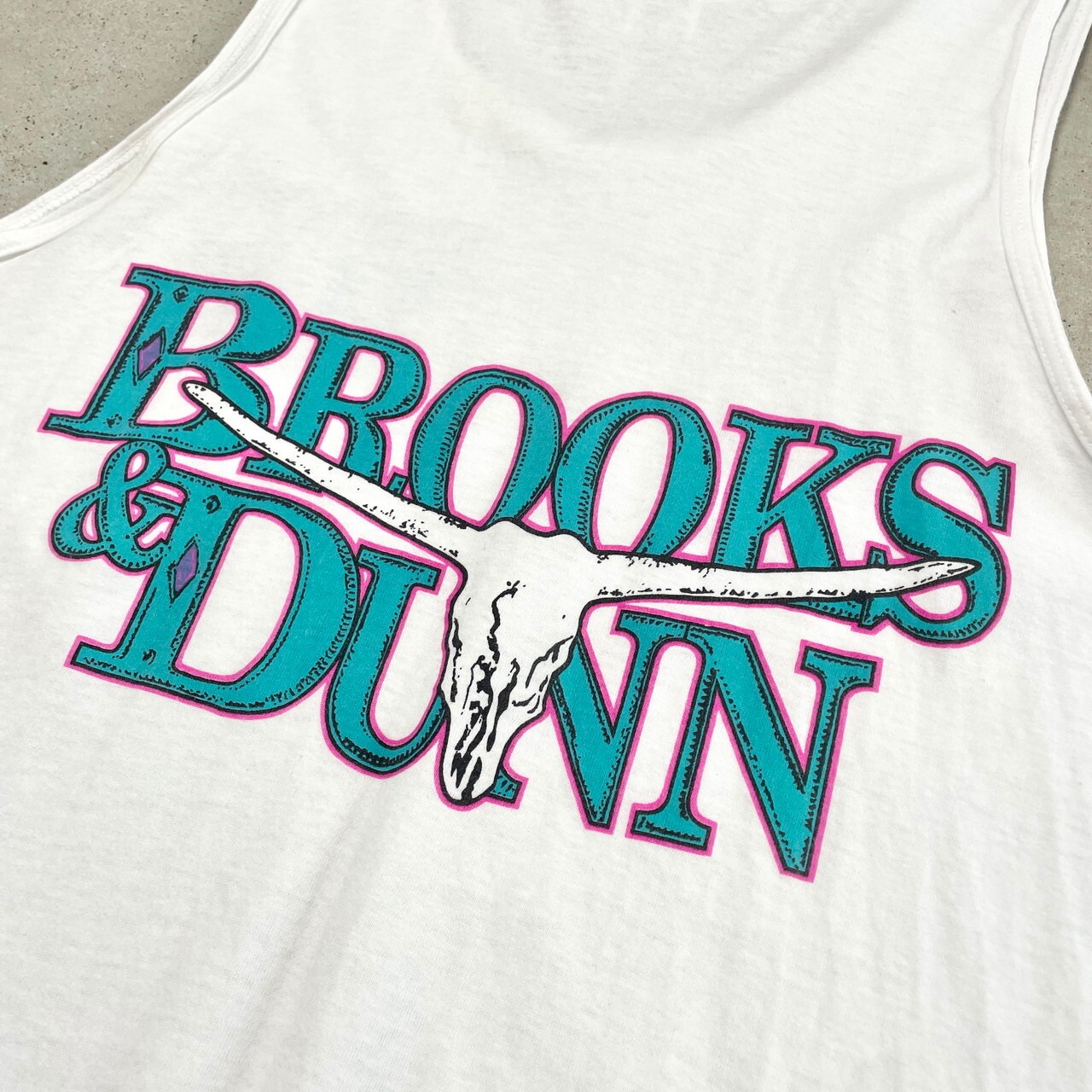 90年代 USA製 BROOKS & DUNN バンド タンクトップ メンズXL 古着 90s 