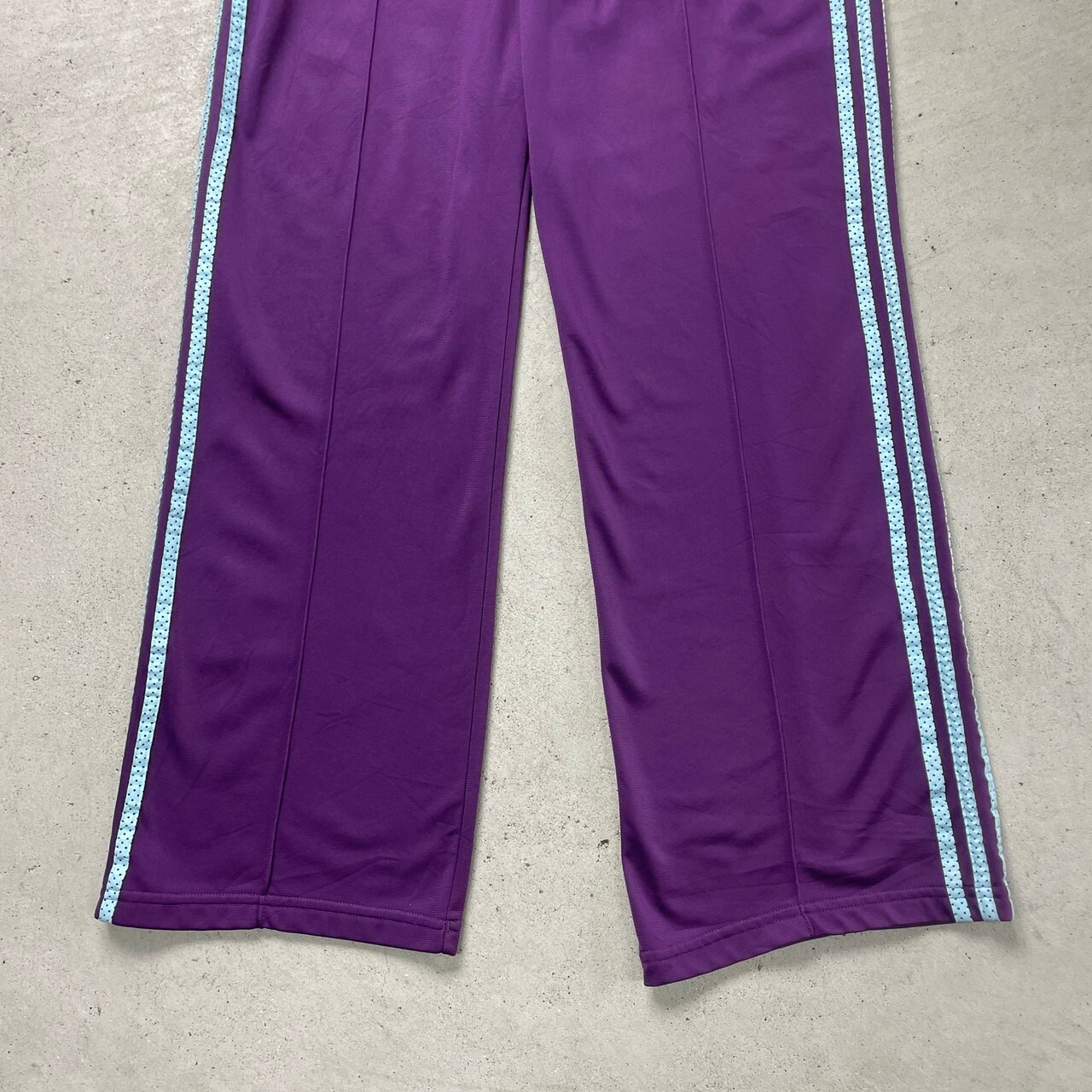 adidas アディダス フレアラックパンツ ジャージ サイドライン メンズ 