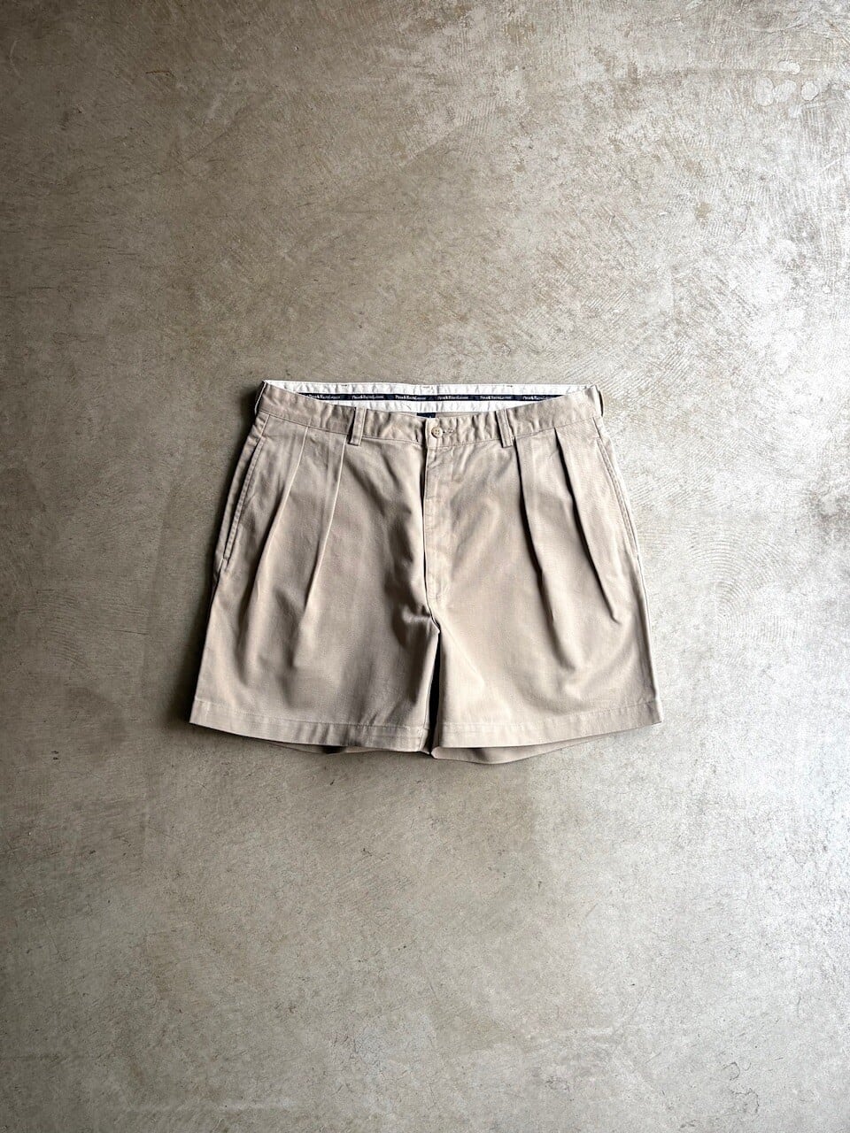 MEXICO製 90's Polo by Ralph Lauren “COTTON ANDREW SHORT”【W36】