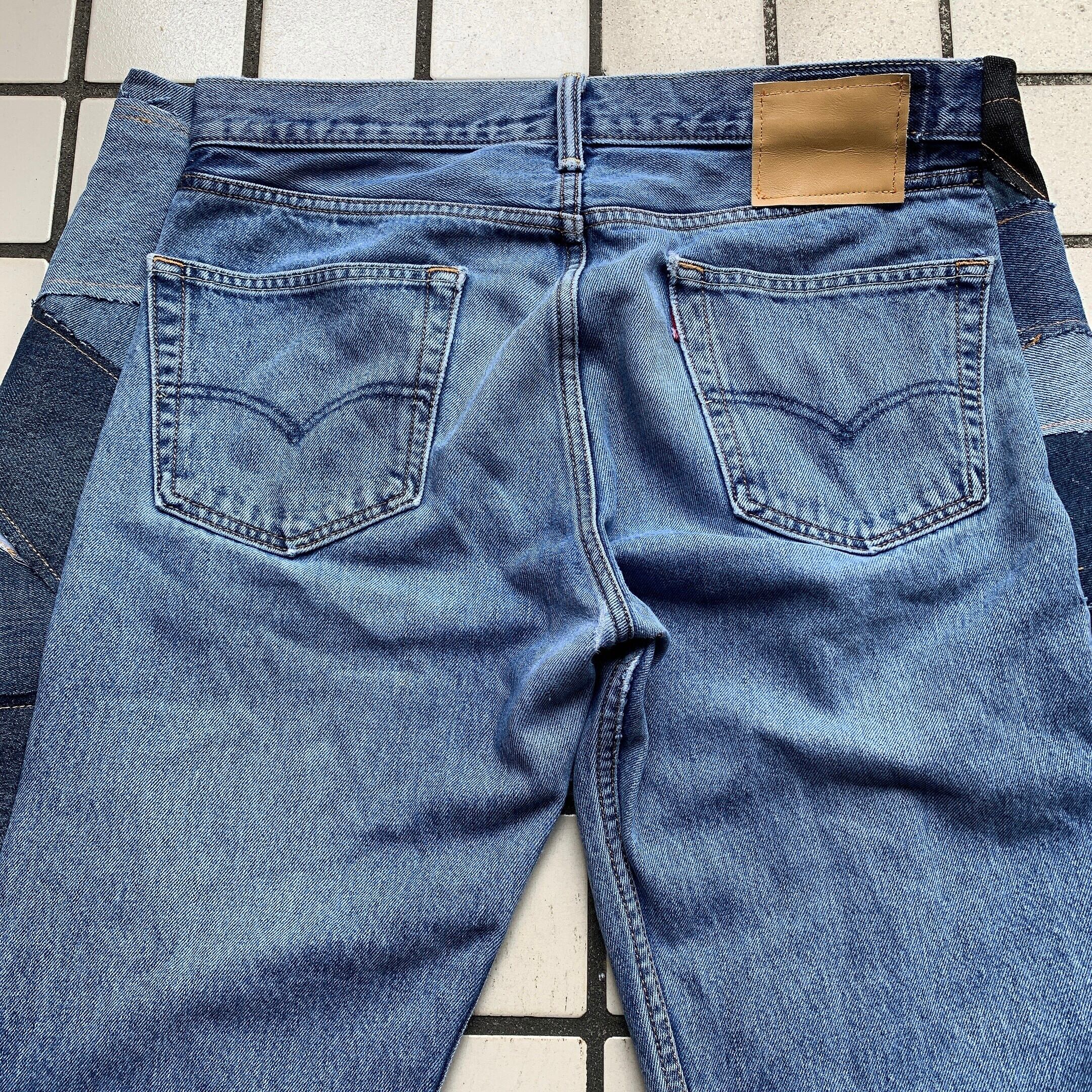 パッチワークカスタム】再構築 リメイク フレア デニム | 101NEWYORK