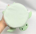 海ガメ　ポーチ　丸ポーチ｜とりさん工房ーかわいいハンドメイドポーチ