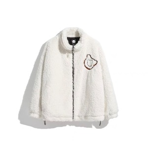 SALE 送料無料【HIPANDA ハイパンダ】レディース  エコファー ジャケット  WOMEN'S FAUX FUR JACKET / WHITE・BLACK