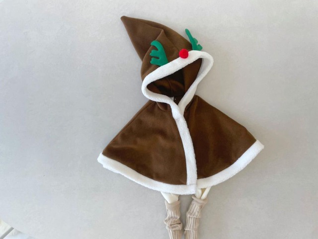 予約Christmas poncho