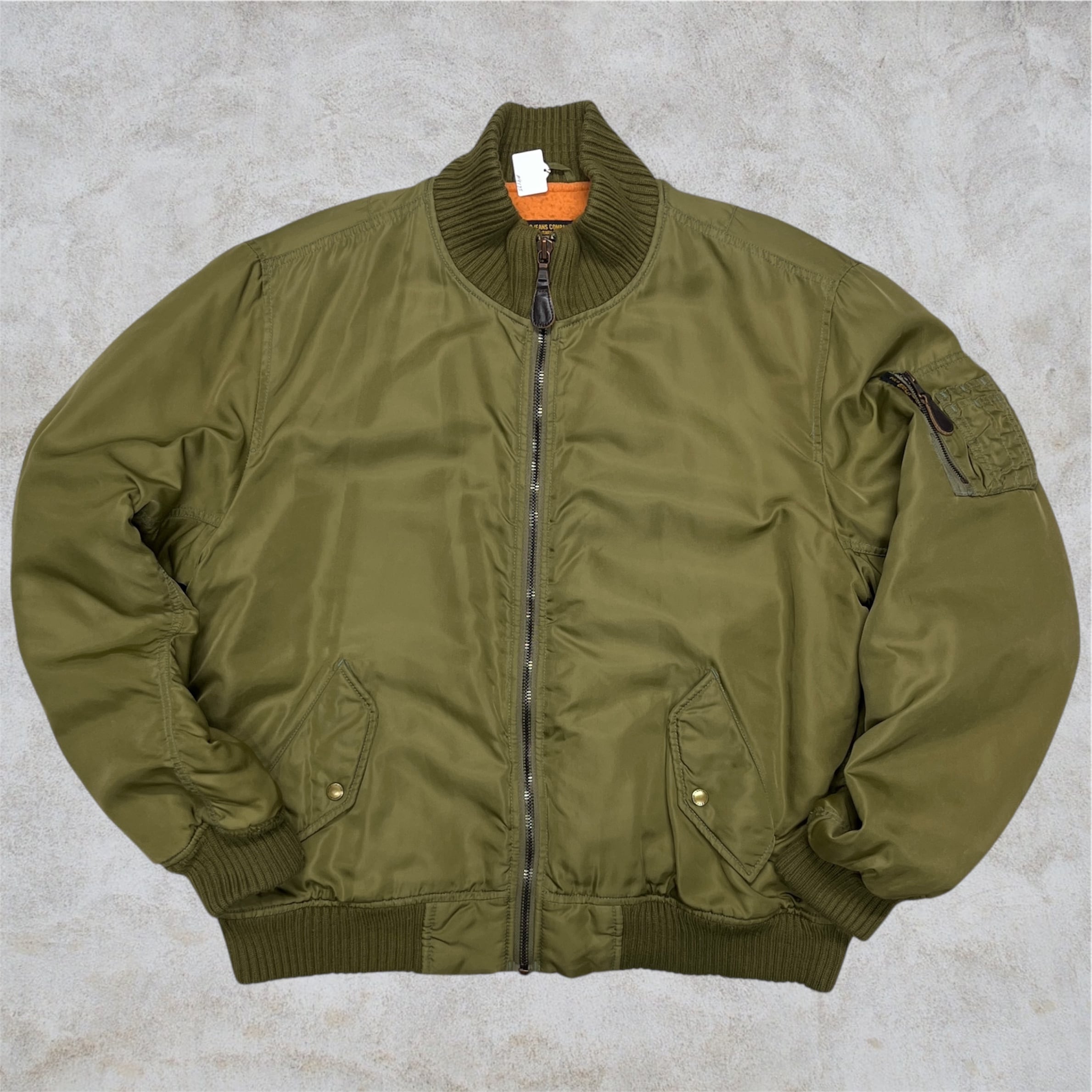 00's Polo Jeans Company Bomber Jacket ''MA-1 Type''【Other Side店