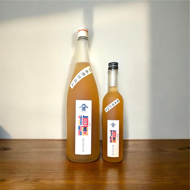 ヤマサン正宗 日本酒仕込みの梅酒（あらごし）：500ml