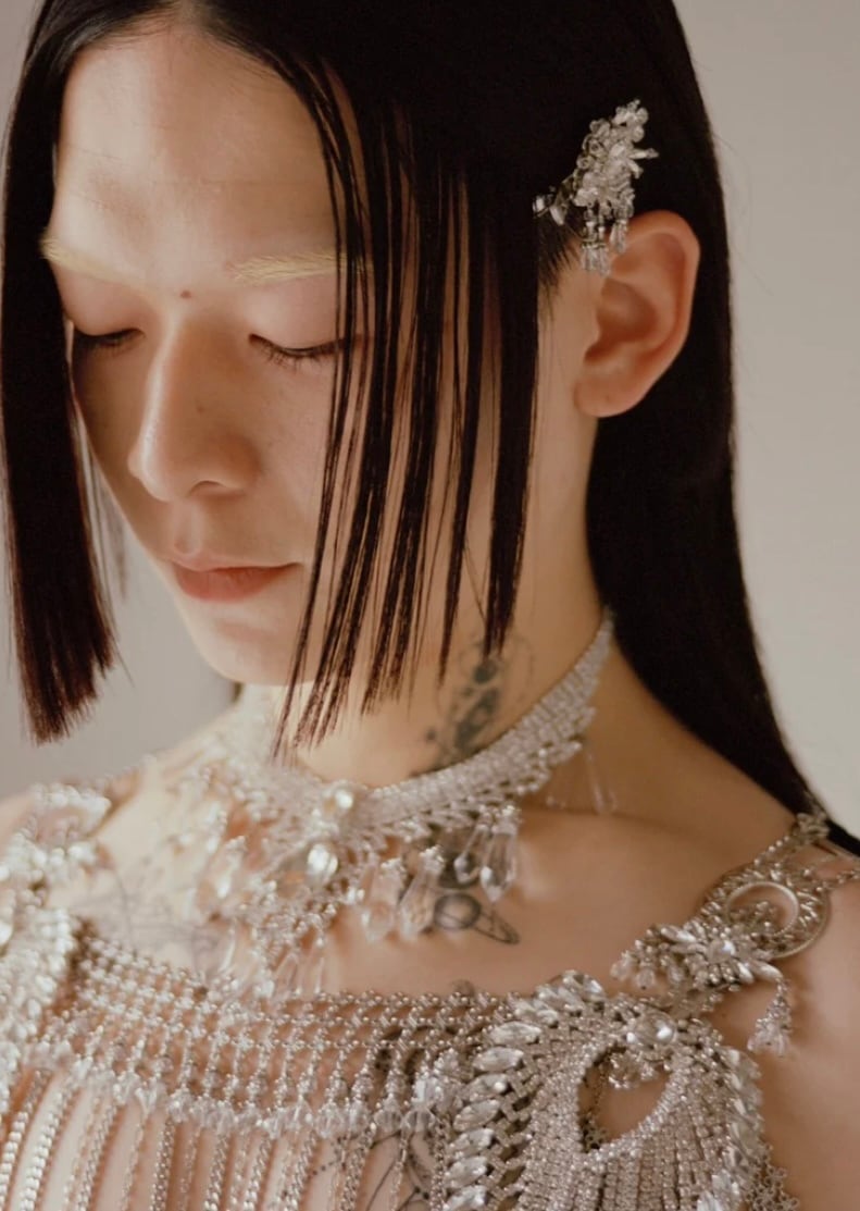 tanaka daisuke cystal hair clip | AAR