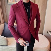 double color suit jacket 00225