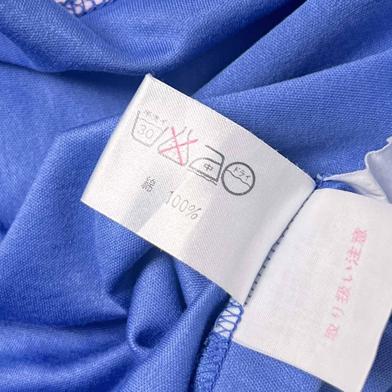 LEONARD レオナール 半袖 Tシャツ カットソー/青紫 レディース