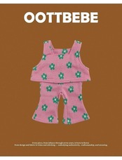 韓国子供服 / 26winter / oottbebe / フラワーニットセットアップ / ベビー&キッズ / 冬服 *XS~XL*