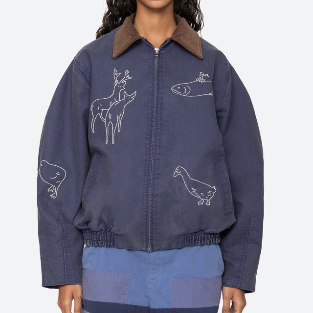 SEA NY　DEMI JACKET　BLUE