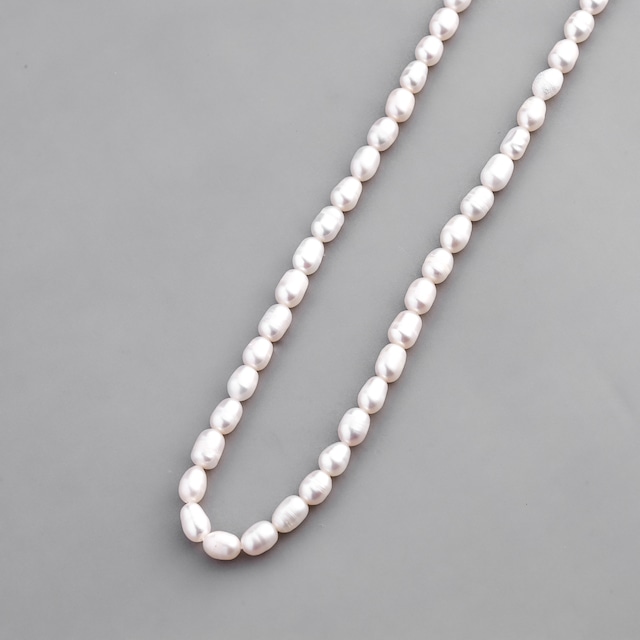 S925  tansui pearl  necklace（ 約42㎝ ）  #n58