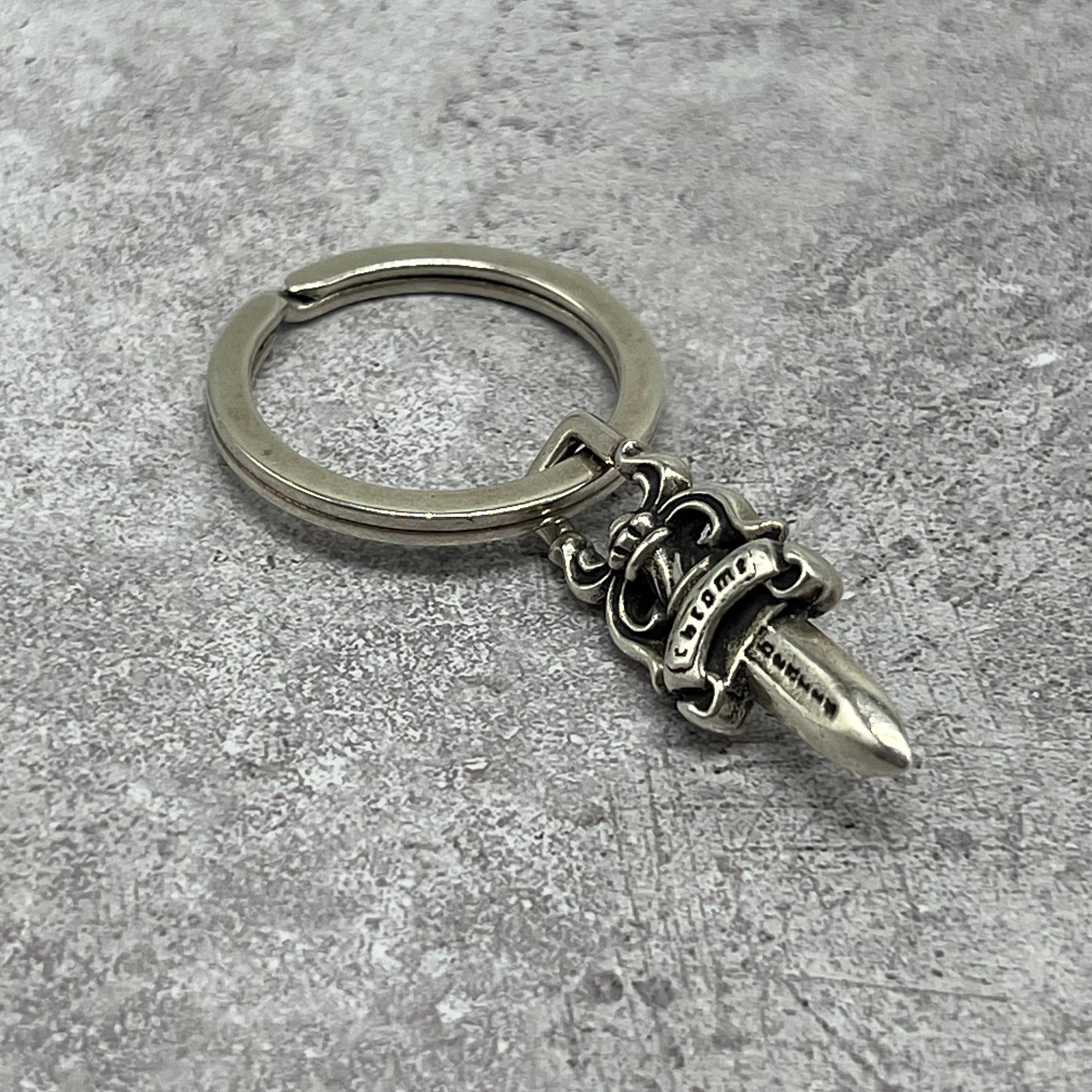 クロムハーツ CH ダガー#5 スプリット キーリング SV925 キーチェーン