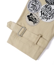 パッチ&ペイントロングトレンチコート (D/BEIGE) CQ-47041