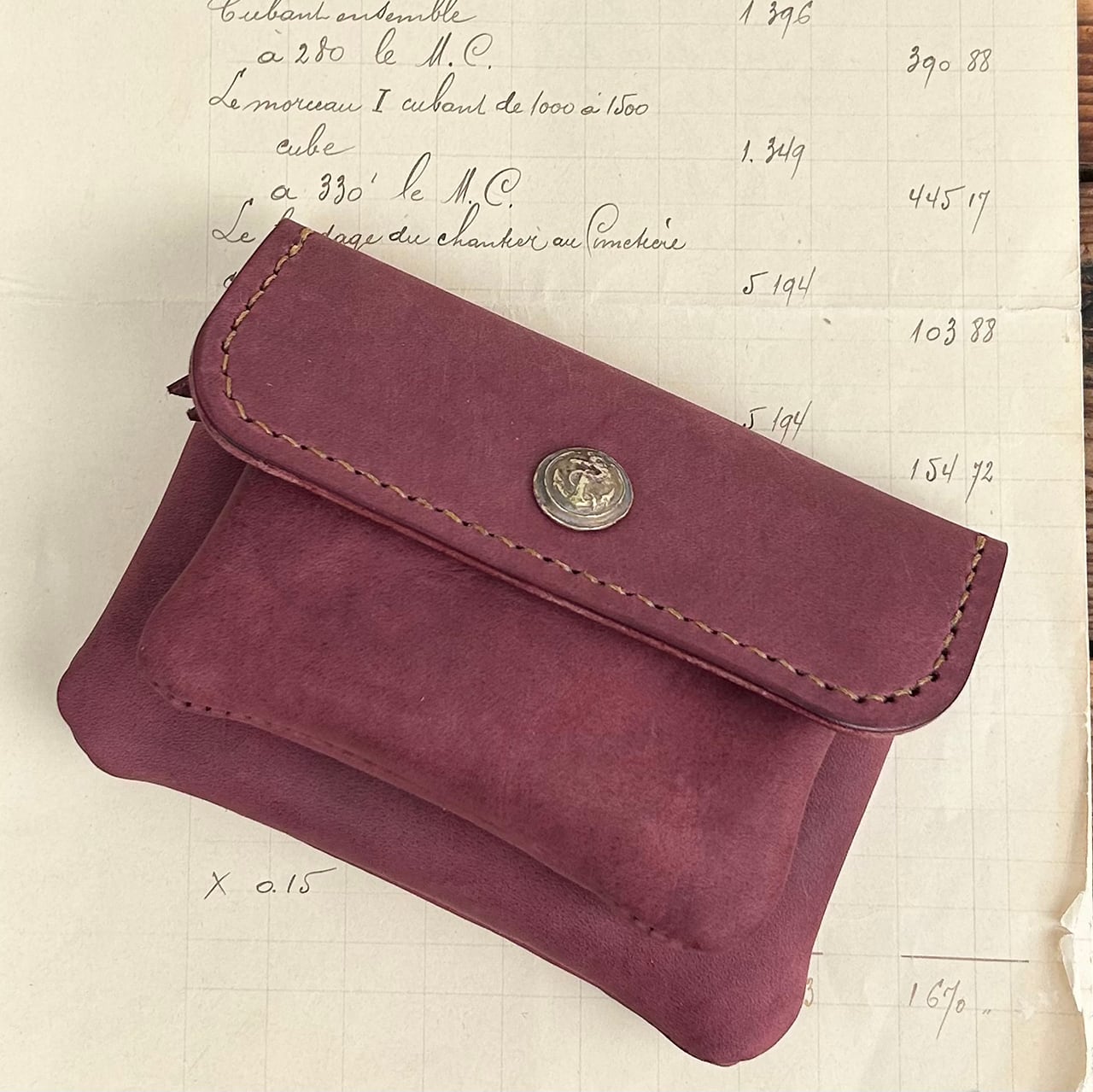 2025/11/17 12時販売開始 即納商品 mare-mini:ワイン(イタリアンレザーミニ財布 数量限定商品)