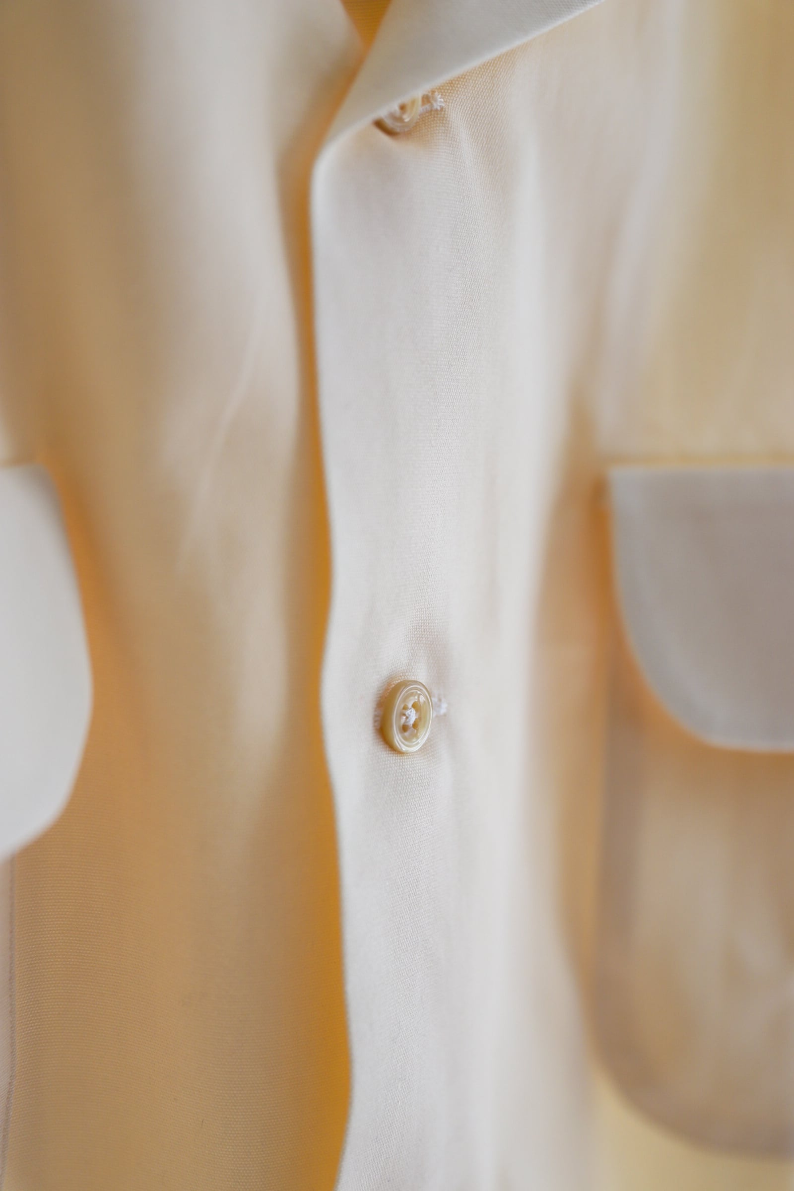 新品】MINTENS 1960s vintage open color shirts Vintage cotton linen