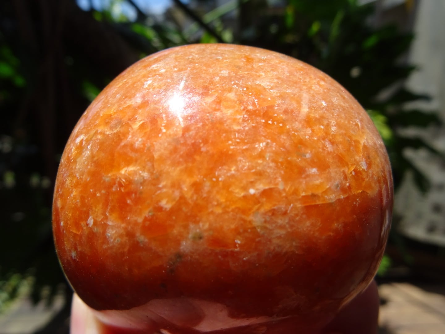 マグマカルサイト」 オレンジカルサイト・Bigタンブル | 虹石屋