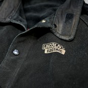 LINCOLN ELECTRIC suede leather work jacket