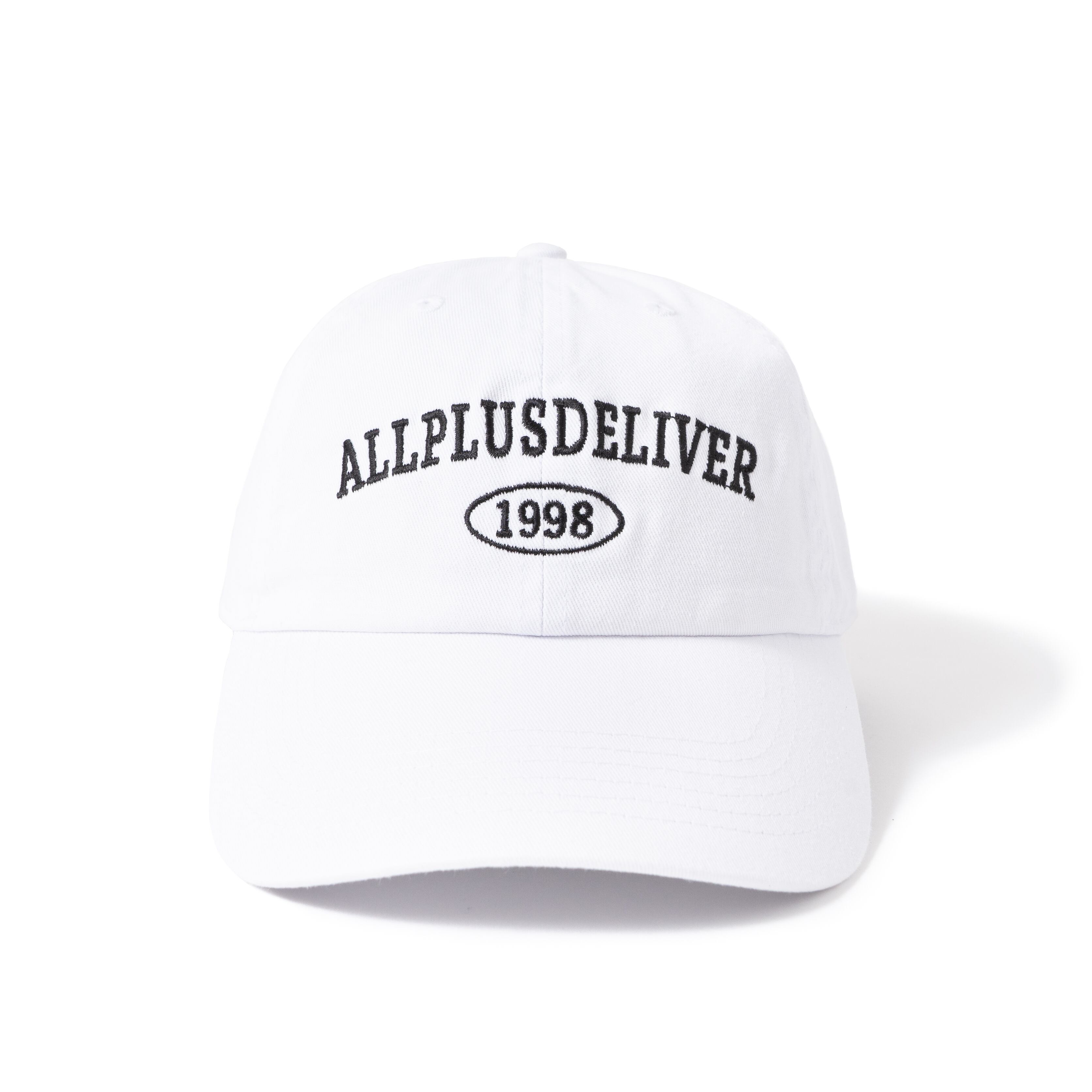 ALPSDR COLLEGE LOGO CAP / WHITE