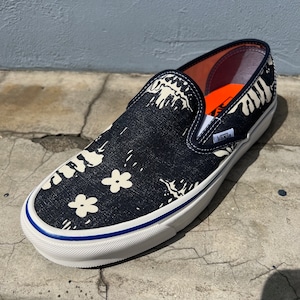 VANS/バンズ  SLIP-ON 48 DEC ANAHEIM FACTORY OG FLORAL NAVY