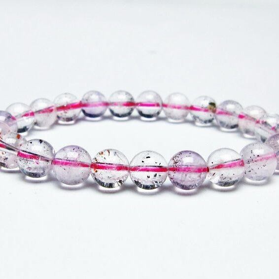 スーパーセブン ブレスレット セイクリッドセブン 8mm 一点物 メール便可 [M便 1/10] 111-46692