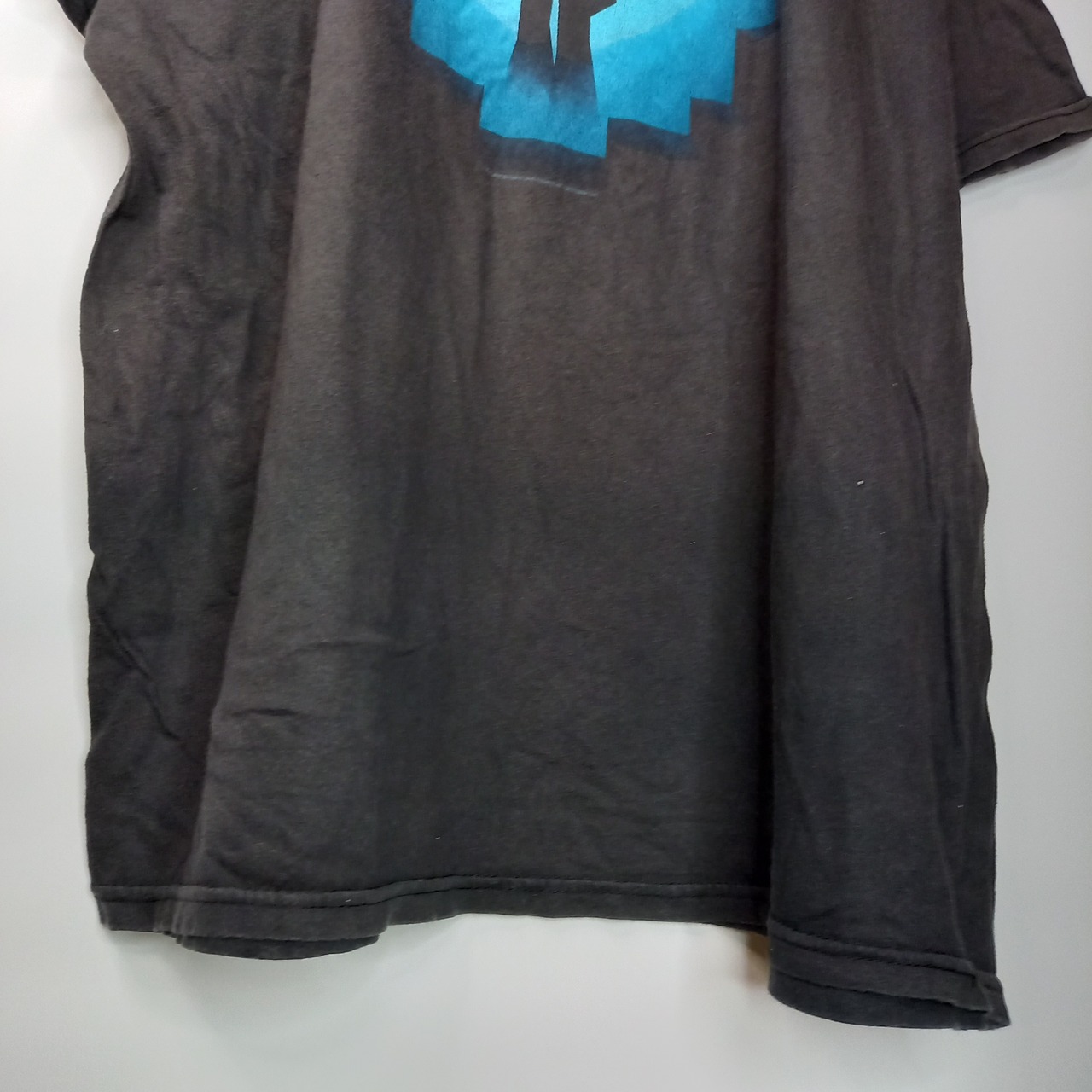 MOJANG　マインクラフト　クルーネック　プリントTシャツ　ブラック　XL