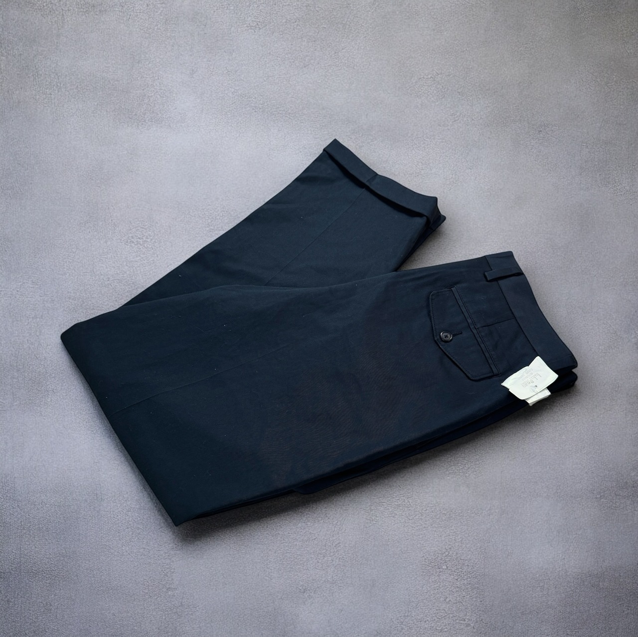 L.L.Bean 2TAC CHINO PANT Black チノパンツ W32 古着 - 1