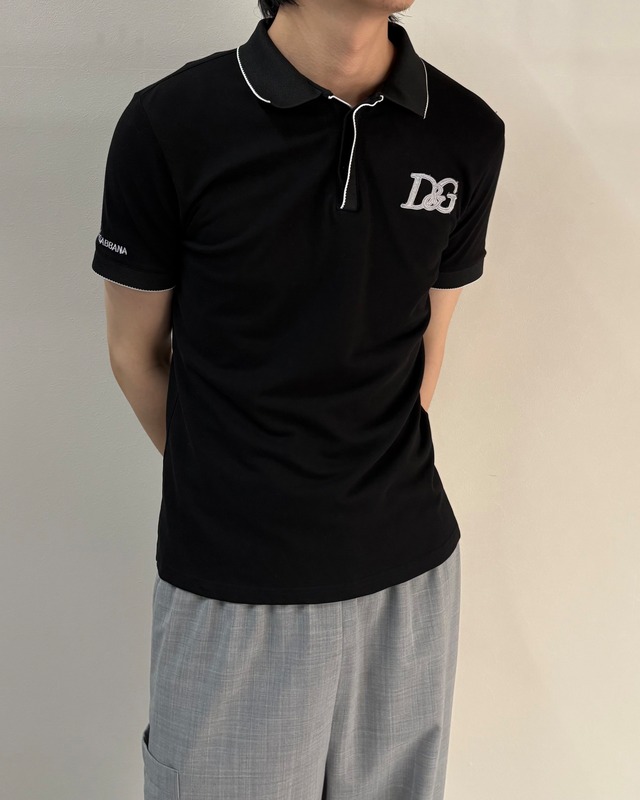 【D&G DOLCE&GABBANA】logo polo shirt