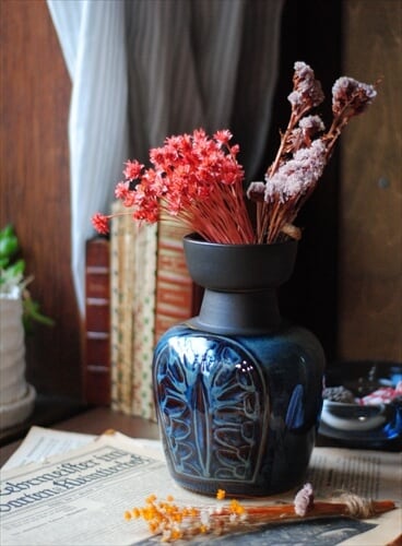 デンマーク製 SOHOLM 花瓶 Einar Johansen 北欧雑貨 花器 スーホルム
