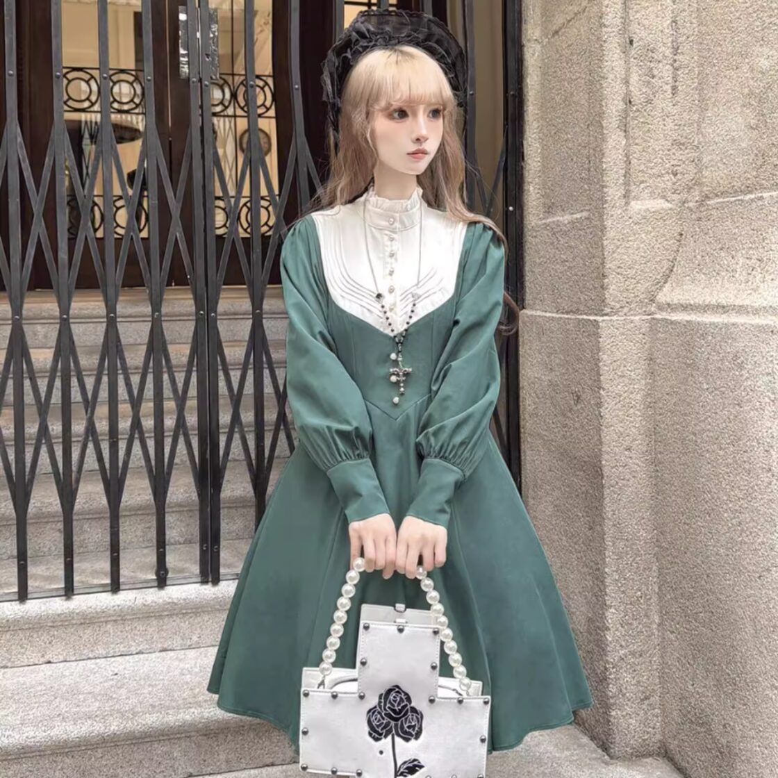 ☆クラロリ　修道女ワンピース☆mdd myoudollサイズ ロリータファッション通販 SEASONZ クラロリ ワンピース ロング
