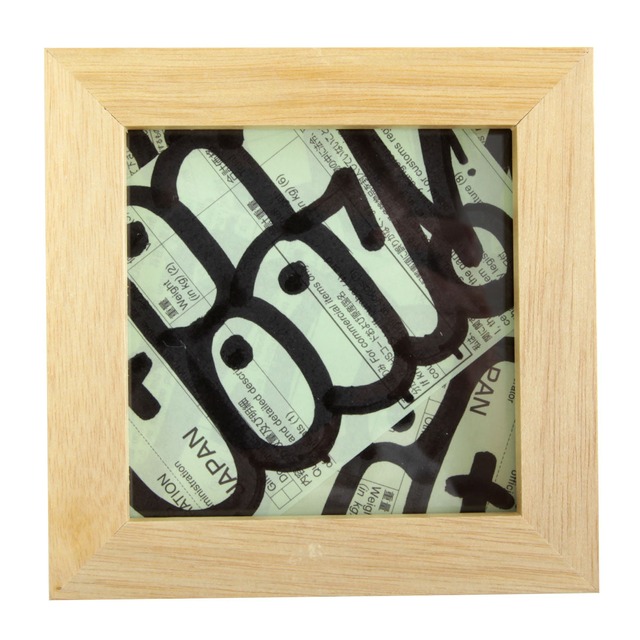 0867 / ThrowUp / Frame (110mm × 110 mm) / Natural