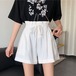 ✞ ♥カワイイ♥カジュアルパンツ ショートパンツ レース レースアップ ✞ゴスロリ SM ミリ 甘ロリ クラロリ 和ロリ エレガント 黒ロリ 姫ロリ 華ロリ BB-BB3528159