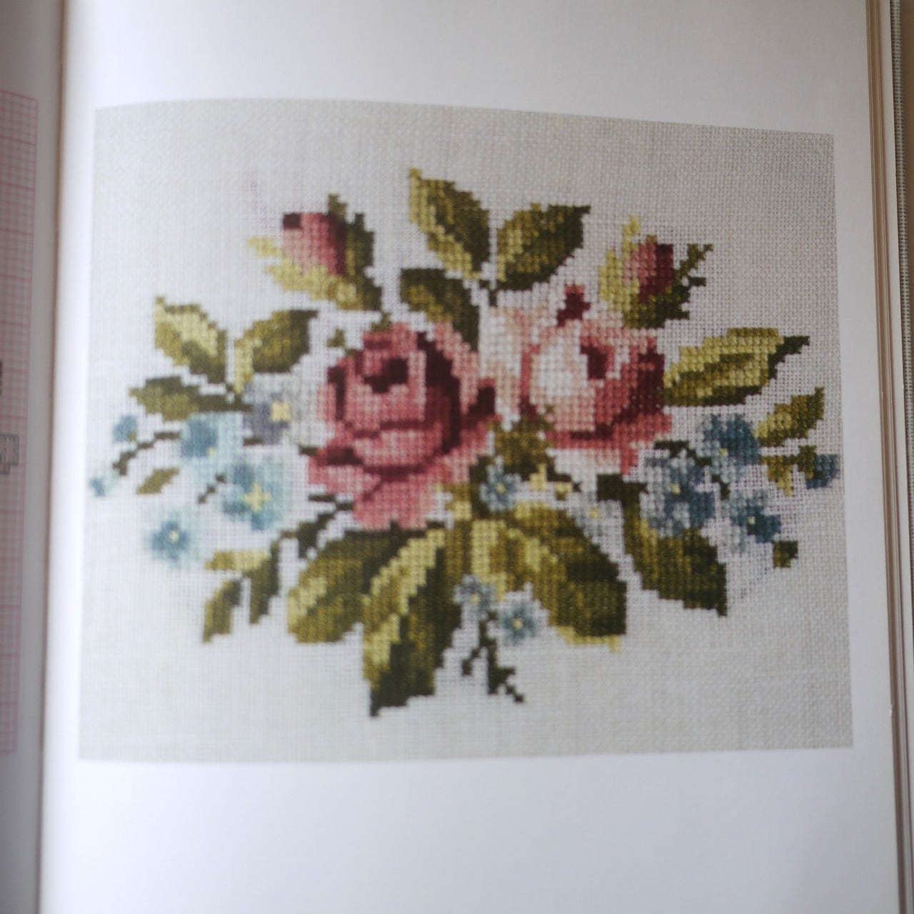 Rosenheimer Rosenbuch クロスステッチの薔薇 ドイツ | こりすのパン屋