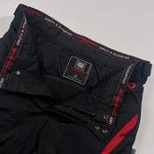 KOMINE コミネ 腰プロテクター入り メッシュ ライディング メッシュ 3Dパンツ サイズ L/ライダース/ブラック/バイク/バイカー