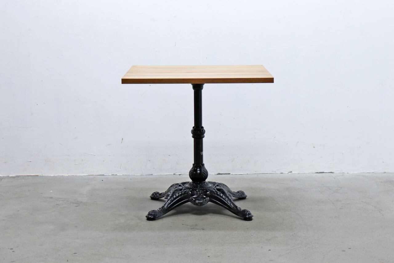 ウォールナット無垢材 ダイニング カフェテーブル モダン ナチュラル