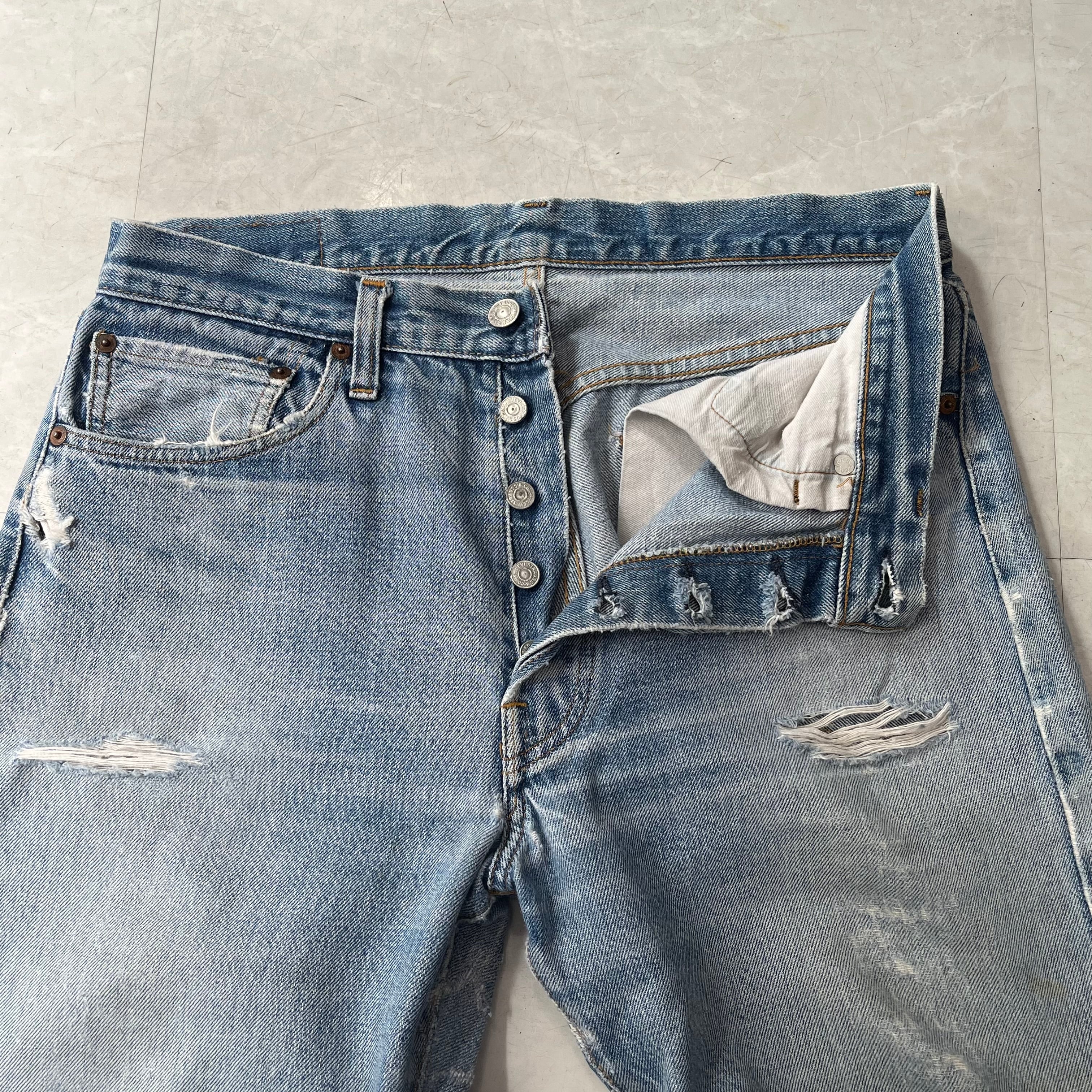 70s Levi's 501 66 Chain Denim Jeans 70年代 リーバイス 501 66後期