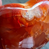 カーネリアンハート*0502*天然石インテリア*置き物